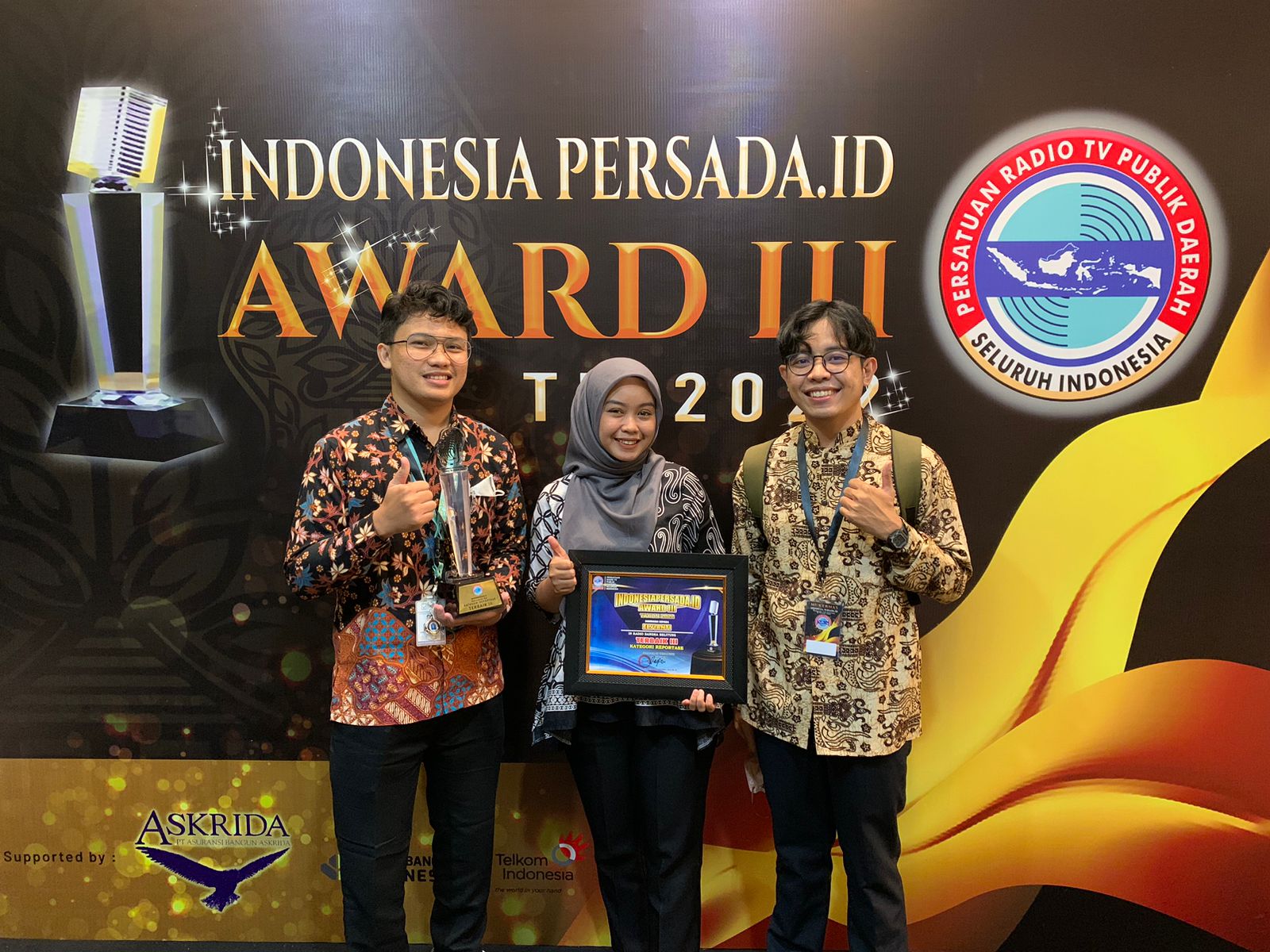 LPPL In Radio Babel Kembali Toreh Prestasi Nasional Setelah 1 Tahun Hanya Sebagai Nominator