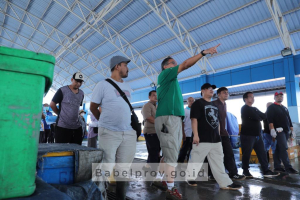 Pj Gubernur Kembali Pantau Fungsi Sarana TPI Pantai Muara Sungai Baturusa