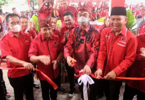 Peresmian Kantor Baru DPC PDI-P, Abang Hertza: Karena PDI Perjuangan Ada, untuk dan Bersama Rakyat