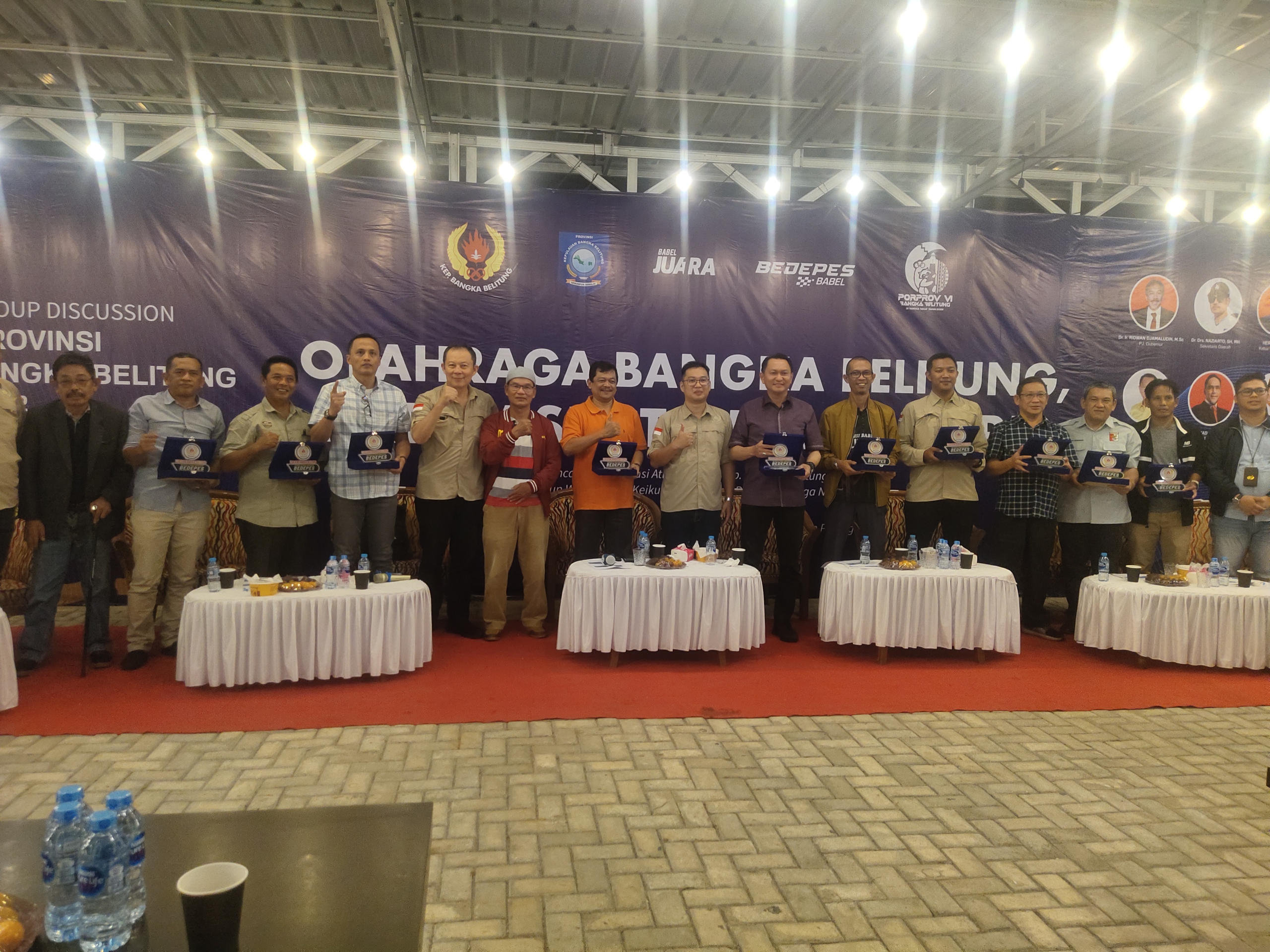 Gelar FGD, KONI Optimis Babel Mampu Dulang Prestasi di PON 2024