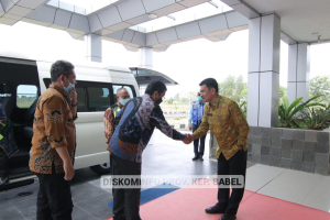 Sekda Naziarto Sambut Kedatangan Wakil Kepala BKN