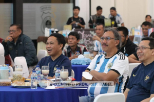 Nobar Final Piala Dunia 2022 Ajang Silahturahmi Forkopimda Prov. Kep Babel