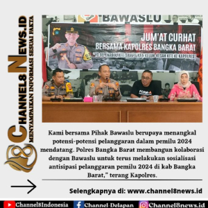 Jelang Pemilu 2024, Kapolres Babar Ajak 30 Perwakilan Parpol Ngopi Bareng