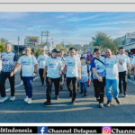 Peserta Jalan Sehat Bersama Lebihi Target, Forum BUMN Babel Apresiasi Antusiasme Masyarakat Pangkalpinang