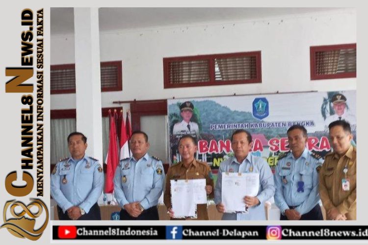 Patenkan Budaya Lokal Bupati Bangka Lakukan Nota Kesepakatan