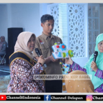Prihatin akan Konsumsi Makanan Non Ikan Bunda PAUD Prov. Kep. Babel Bagikan Buku Senyum Sehat Anak