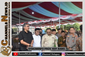 Menteri Agama RI, Apresiasikan Kerukunan Masyarakat di Kep. Babel
