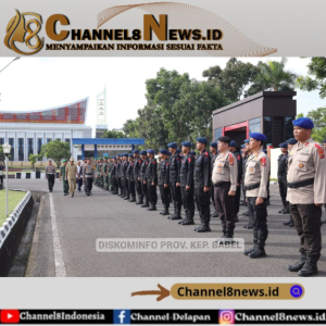 Ciptakan Mudik Aman dan Berkesan, PJ Gubernur Babel Pimpin Apel Operasi Menumbing 2023
