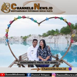 Indahnya Danau Kaolin, Pikat Pj. Gubernur Suganda dan Wisatawan Luar Kep. Babel