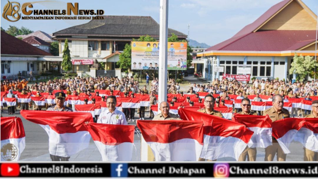 Semarak HUT ke-78 Republik Indonesia, Pemkot Pangkalpinang Bagikan 2421 Bendera ke Masyarakat