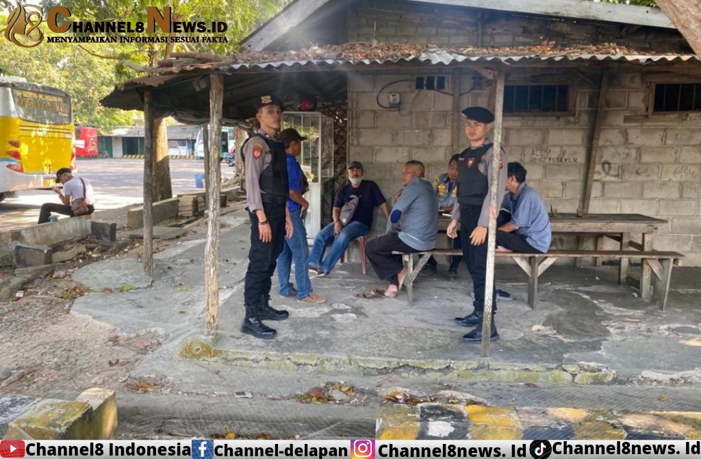 Sosialisasikan Call Center 110, Sat Samapta Polres Babar Ciptakan Wilayah Kondusif