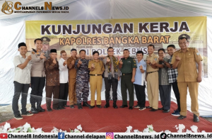 Kunjungi Gerobakan Pagi, Kapolres Babar: Mari Kita Bantu Perekonomian Rakyat