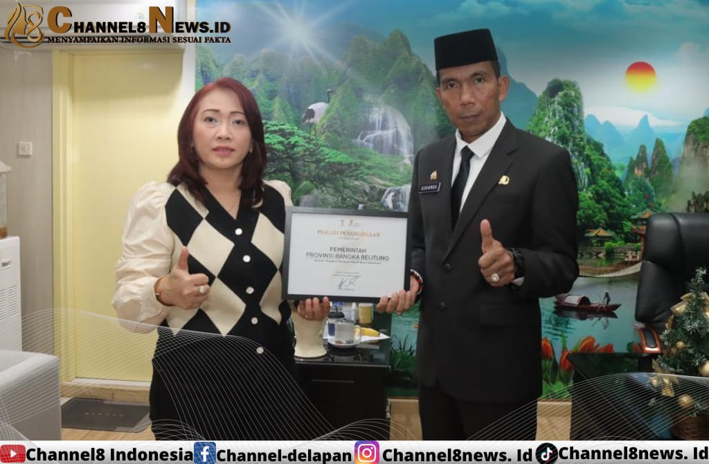 Pemprov Kep. Babel Sabet Penghargaan Apresiasi Penggerak Kemajuan Daerah Berciri Kepulauan