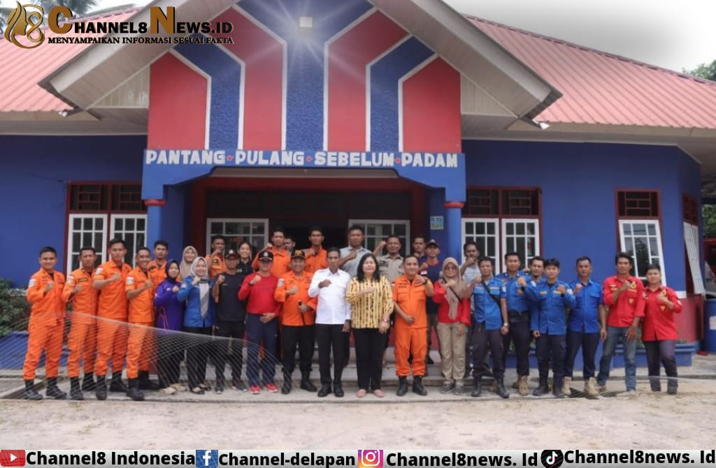 Pj Gubernur Suganda Kunjungi Pos Unit Siaga SAR dan Damkar Kabupaten Bangka Selatan