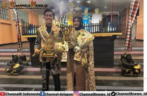 Bujang Azriel dan Dayang Aldisya Juara 1 Duta Pariwisata Indonesia 2023, Buktikan Babel Pacak