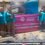 Sekuntum Melati Salurkan Air Bersih, Bantu Ringankan Beban Warga Pangkalpinang