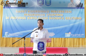 Pemprov Kep. Babel Gelar Rapat Koordinasi Percepatan Penurunan Stunting