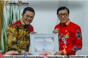 Pemkab Basel Raih Penghargaan dari Menteri Hukum dan HAM RI