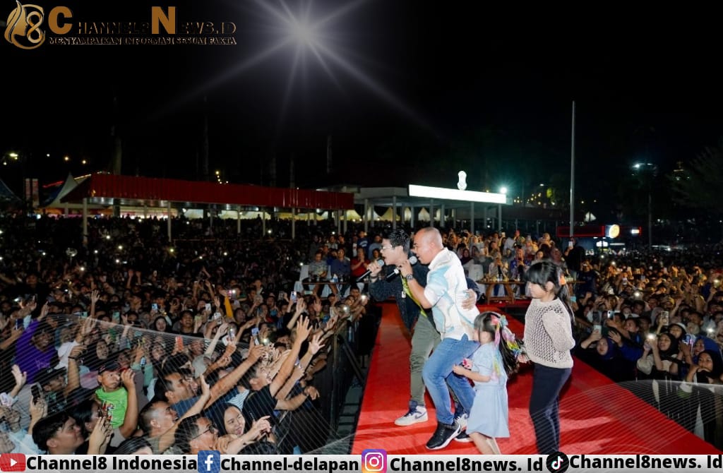 Malam Puncak Perayaan Hari Jadi Pangkalpinang Ke-266 Tahun Sangat Fantastis
