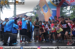 Meski Diguyur Hujan, Ribuan Peserta Tetap Antusias Kejar Garis Finis Babel Run 2023