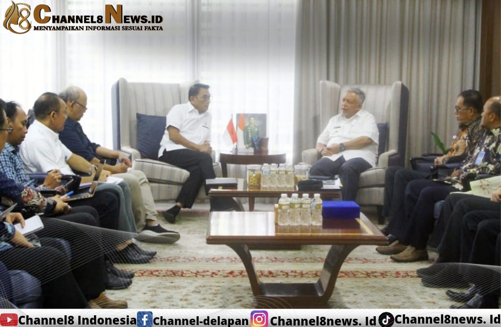 Bahas KIPT Tanjung Ular dan Klaster Eropa Mentok, Sukirman Temui Moeldoko