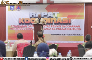 Pj Gubernur Safrizal: Penanggulangan Bencana Harus Terkoordinasi dan Terencana