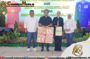 Hadiri Kenal Pamit Kapolres Bangka, Ini Harapan Pj Bupati