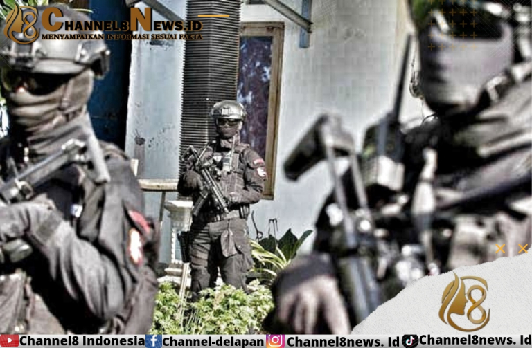 Densus 88 Tangkap 10 Terduga Teroris di Tempat Berbeda