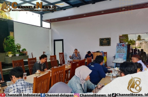 Coffe Morning Bersama Media Massa se-Bateng, KPU Sosialisasikan Tahapan Pemilu