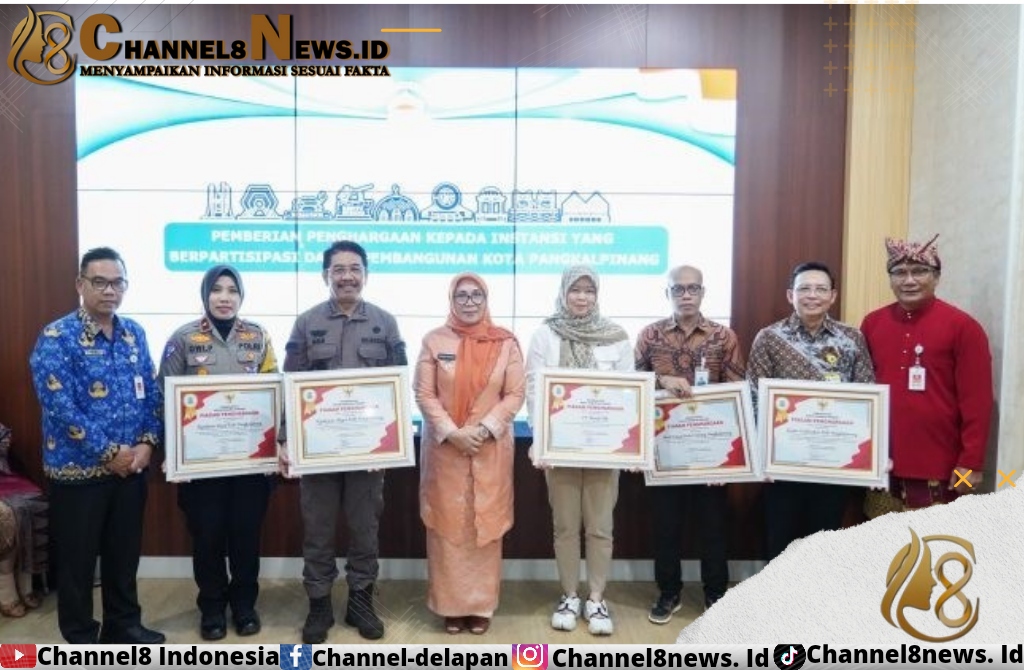 PT Timah Raih Penghargaan dari Pemkot Pangkalpinang