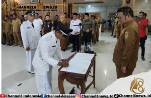 Bupati Basel Lantik 11 Kades, Berikut Nama- Namanya