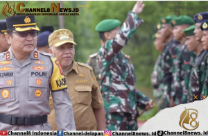 Polres Babar Gelar Apel Bersama Serpas Pengamanan TPS