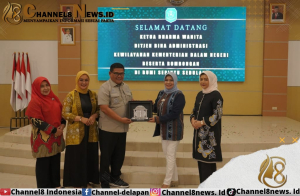 Safriati Safrizal Boyong Rombongan DWP Ditjen Bina Adwil Kunker ke Bangka