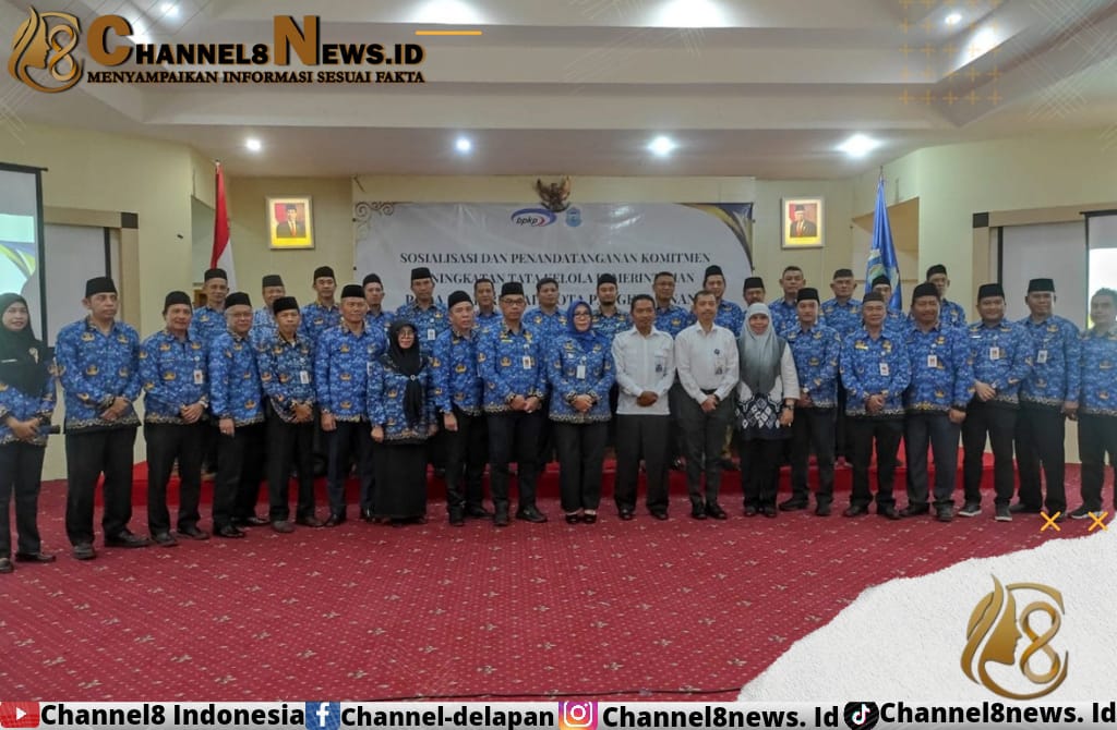 Lusje Anneke Tabalujan Hadir sosialisasi dan penandatanganan komitmen Peningkatan Tata Kelola Pemerintahan yang Baik