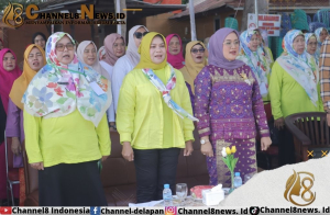 Pj Ketua TP PKK Safriati Safrizal Buka Jambore Kader PKK Tingkat Provinsi 2024