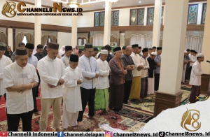 Pj Gubernur Ajak OPD Pemprov Babel Sholat Taraweh Bersama di Awal Ramadan 1445 H