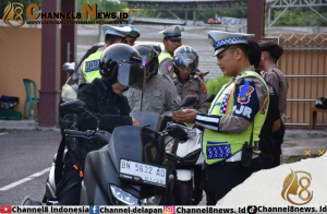 Hari Ketiga OKM 2024, Ditlantas Polda Babel Sasar Kelengkapan Kendaraan Personel Polda Babel