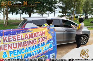 OKM 2024 di Bangka Tengah, 25 Pengendara Kena Sanksi Teguran