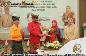 Pj Gubernur Safrizal Hadiri Puncak Peringatan Hari Kartini 2024