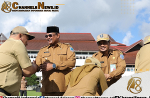 Pimpin Apel Halal Bihalal Pj Gubernur Babel Sampaikan Minal Aidin Walfaidzin