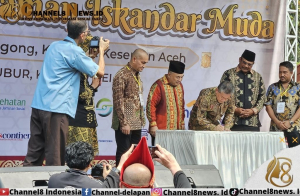 PJ Gubernur Safrizal Hadiri Acara Halal Bihalal bersama Ribuan Warga Aceh Jabodetabek