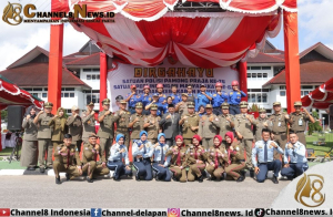 HUT Satpol PP, Satlinmas, dan Damkar 2024, Pj Sekda Fery Minta Personil Kedepankan Humanis dan Proaktif