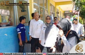 Tinjau Pelaksanaan UN SD-SMP di Kota Pangkalpinang, Lusje Beri Saran ke Sekolah