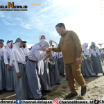 Jadi Pembina Apel di SMAN 1 Parittiga, BMM Tekankan Pentingnya Pendidikan bagi Generasi Muda