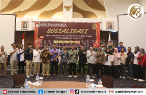 KPU Bangka Tengah Gelar Sosialisasi Pencalonan Bupati dan Wabup Pilkada Serentak 2024