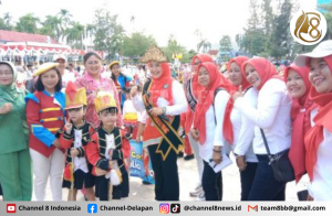 Hadiri Karnaval Yuniar Budi Utama Semangati Anak PAUD Se-Kota Pangkalpinang