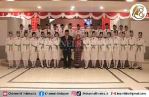 Pj Gubernur Babel Kukuhkan 32 Anggota Paskibraka