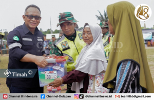 Tutup Program TMMD ke-121 Mobil Sehat PT Timah Beri Pelayanan Kesehatan Gratis Bagi Warga Desa Namang