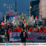 Ul Daul Madura Ikama Provinsi Kepulauan Babel Hipnotis Penonton Karnaval HUT Kemerdekaan RI ke 79 di Pangkalpinang