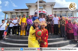 Lomba Tari Sambut Semarakan HUT Kota Pangkalpinang ke-267